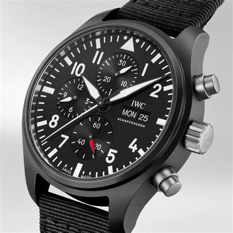 IWC Pilot's Top Gun Automatic Chronograph Men's Watch .